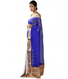 Blue & Golden Designer Collection Silk Saree MDL-S-SR1-008